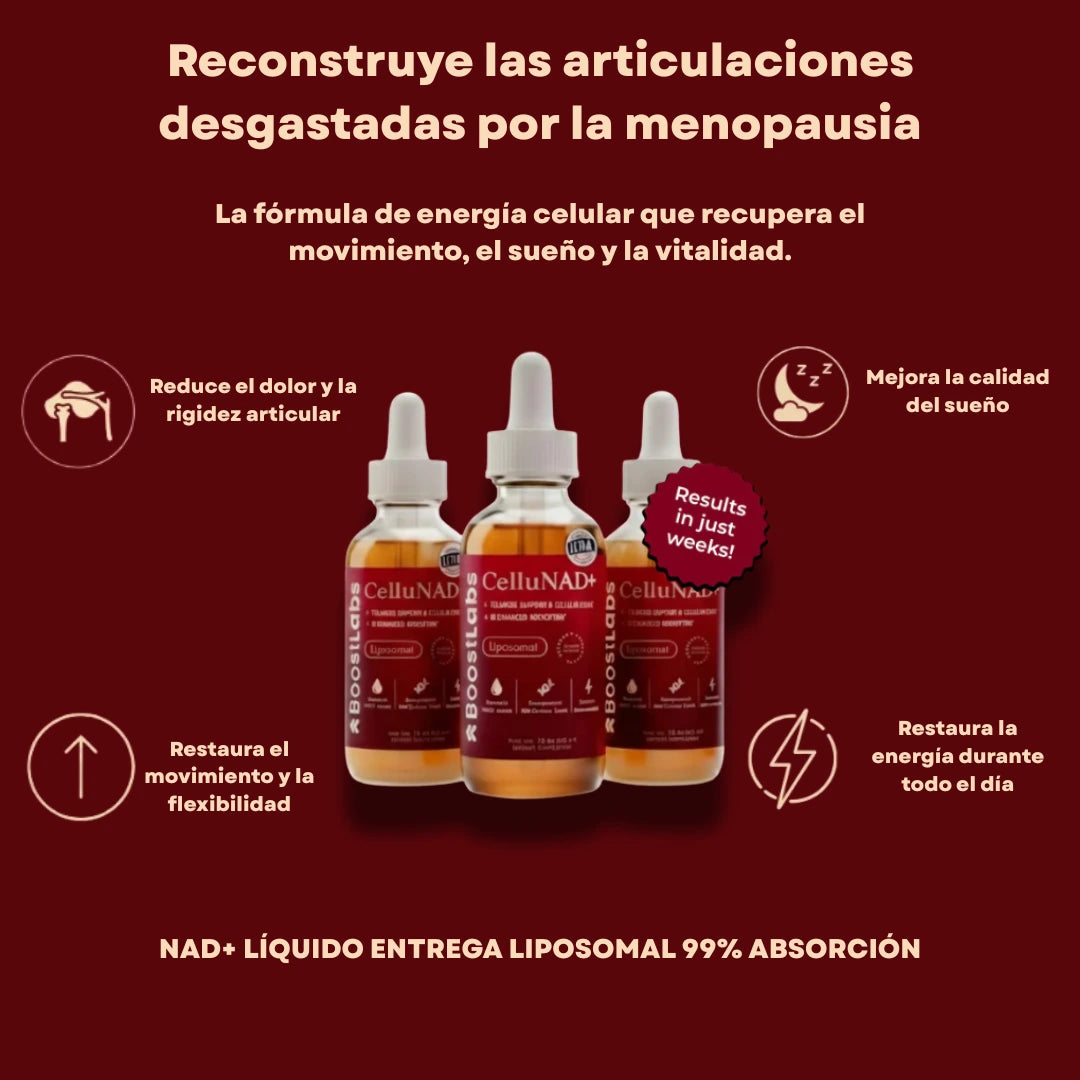 CelluNAD+ | Del hombro congelado a la movilidad completa